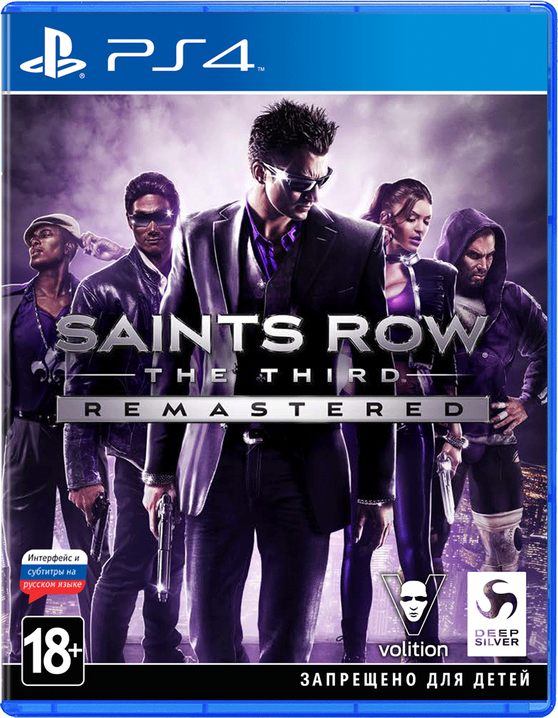 Saints Row The Third Remastered [PS4, русская версия]