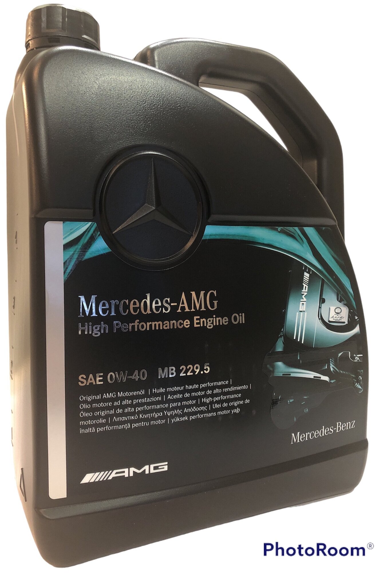 Синтетическое моторное масло Mercedes Mercedes-Benz AMG 0W40 229.5 5л