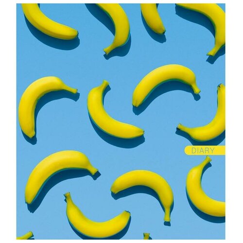 Канц-Эксмо (Listoff, Unnika Land) Ежедневник недатированный Банановый восторг, 128 листов