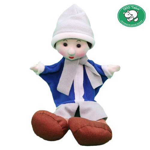 Кукла-перчатка Тайга для домашнего кукольного театра на руку Кай ( из сказки Снежная королева)