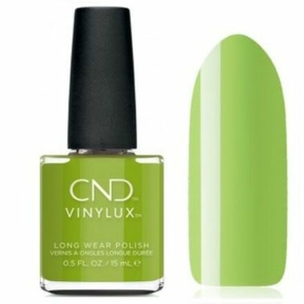 CND VINYLUX Недельный лак для ногтей Crisp Green №363