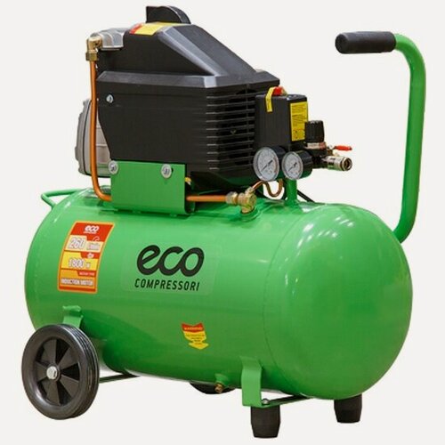 Изображение товара Компрессор Eco AE-501-4 (260 л/мин, 8 атм, коаксиальный, масляный, ресив. 50 л, 220 В, 1.80 кВт)