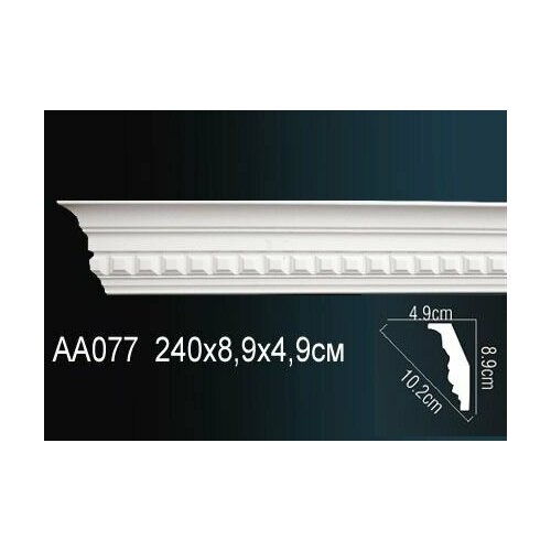 Потолочный карниз с рисунком AA077 2,4М