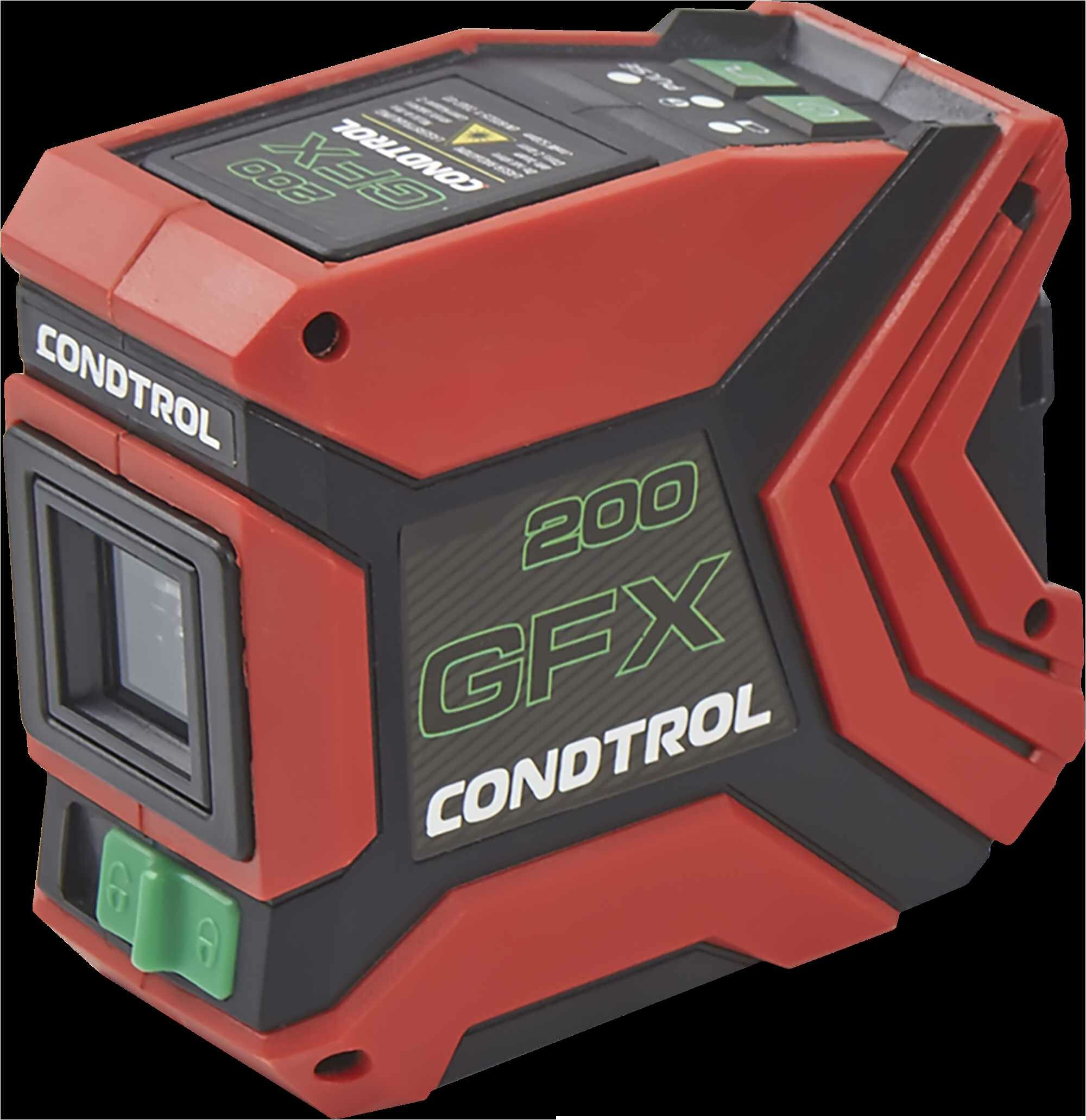 Уровень лазерный Condtrol GFX200 зеленый луч, 20 м