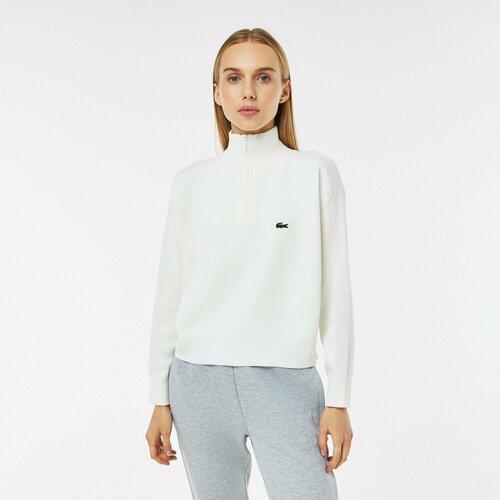 Свитер LACOSTE, размер T38, белый