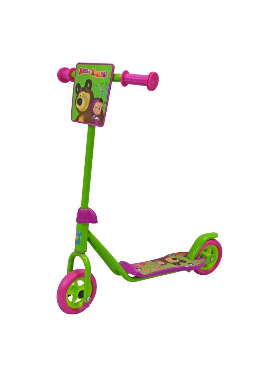 Самокат 2х колесный для малышей детский самокат складной подарок для малышей мультигерои беговел