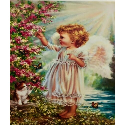 Алмазная мозаика на подрамнике 40*50 