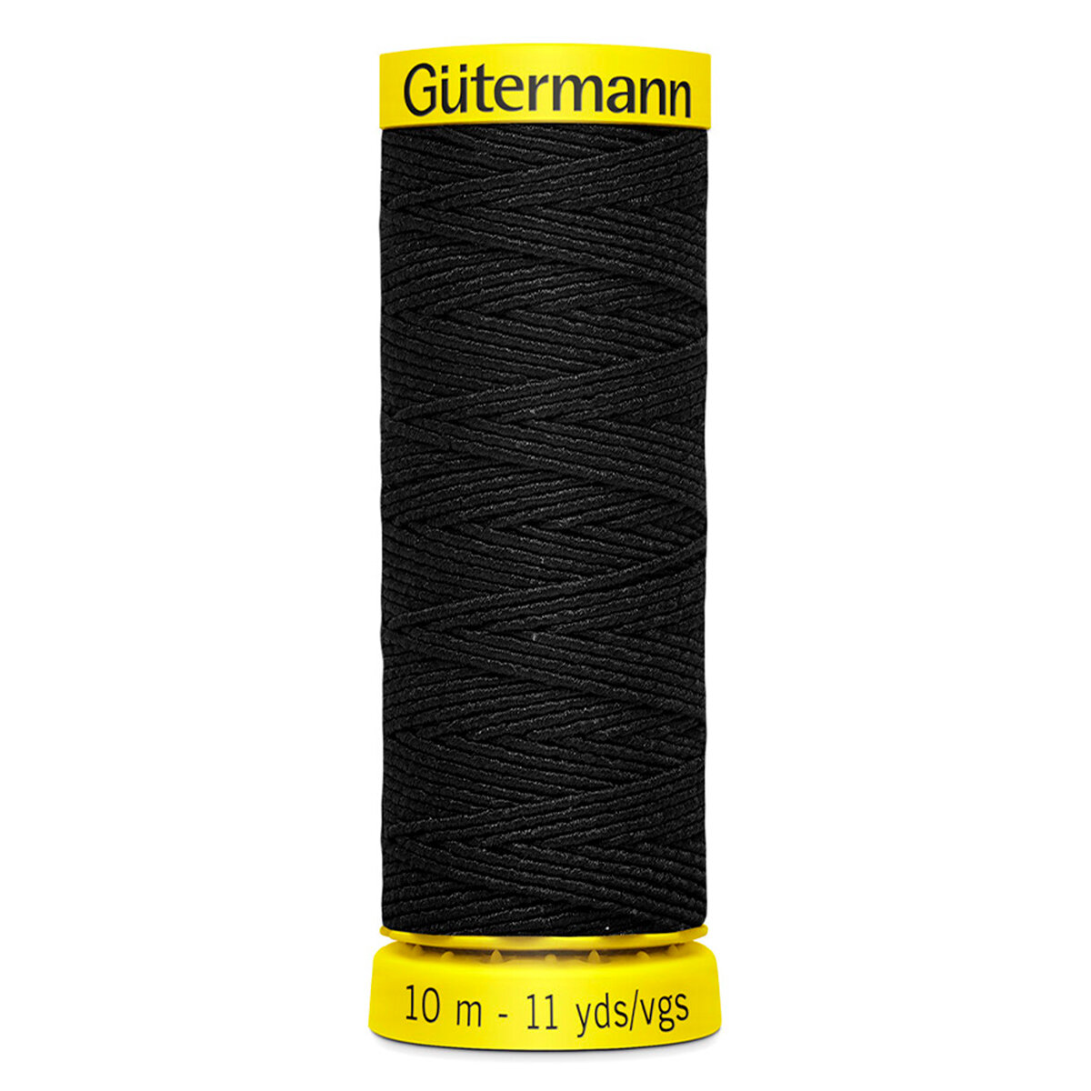 Нить эластичная Gutermann Elastic №15, 10 м, для сборок и рюшей (64% полиэстер, 36% полиуретан) 744557 (4017), 5 шт