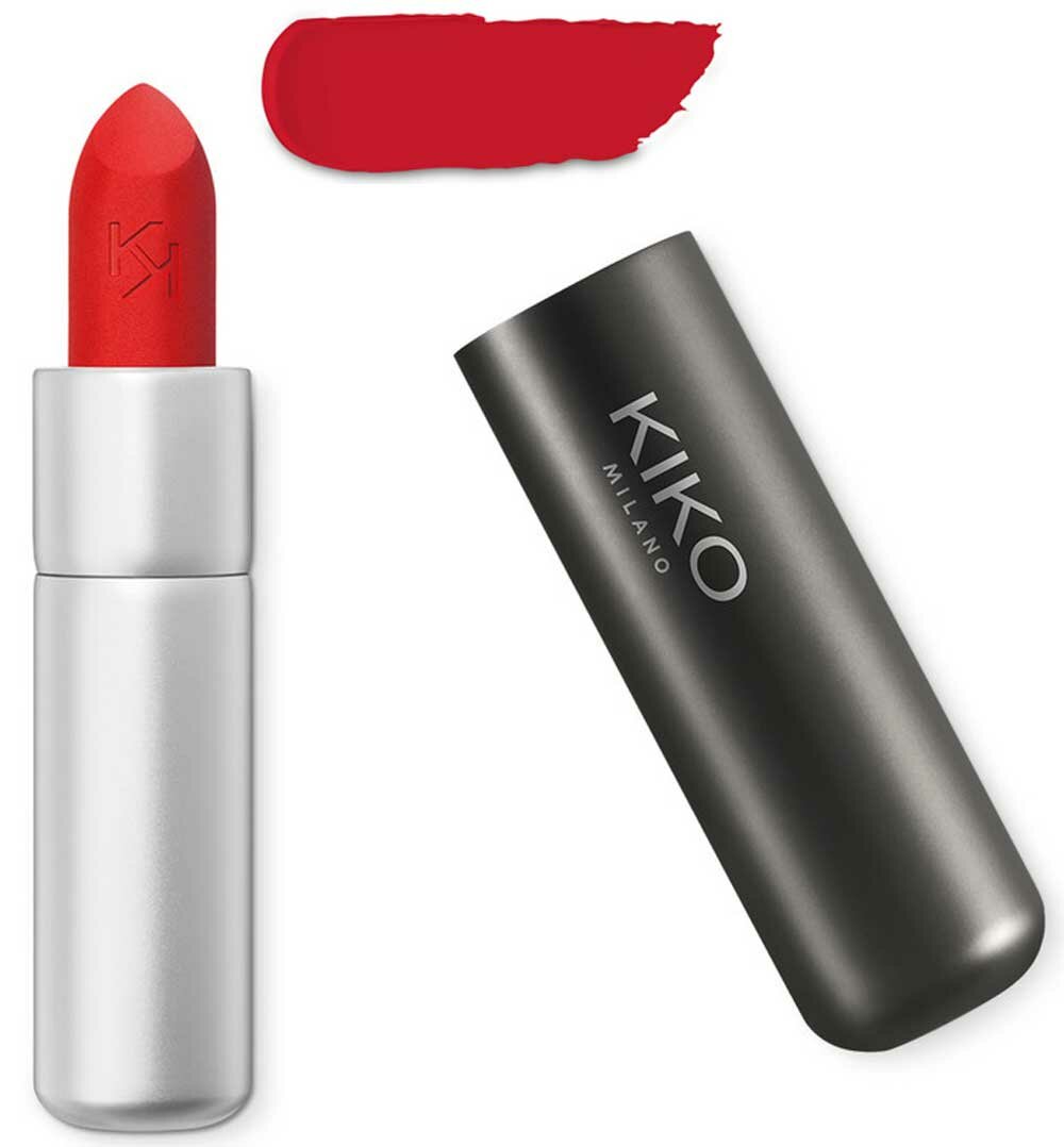 KIKO MILANO Стойкая помада для губя 10 тон (powder power lipstick)