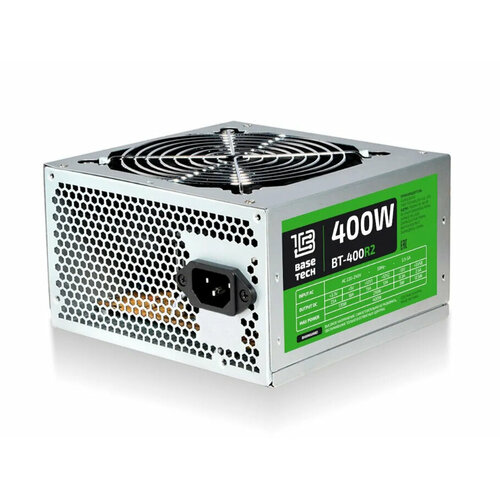 Блок питания 400Вт BaseTech R2 120мм4SATABT-400R2 2069₽
