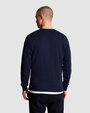 Свитшот Lyle & Scott Crew Neck Sweatshirt, размер L, черный, синий