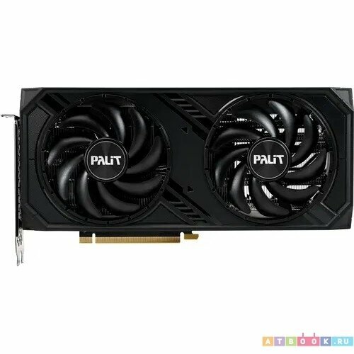 Palit DUAL NED4070S19K9-1047D Видеокарта видеокарта palit rtx4090 gamerock omniblack 24gb gddr6x 384bit 3 dp hdmi ned4090019sb 1020q