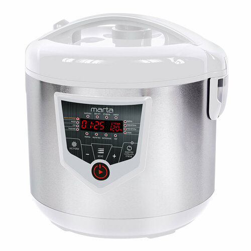 MARTA MT-MC4335B керамика белыйсталь Мультиварка 373800₽