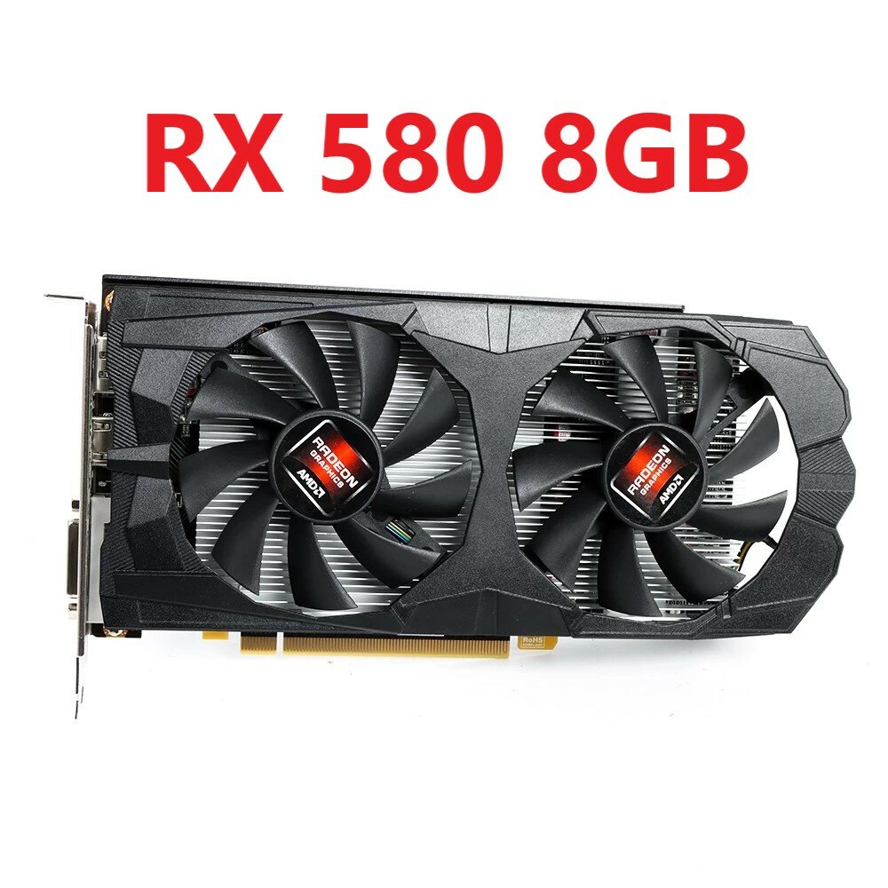 Видеокарта AMD Radeon RX 580 8 ГБ