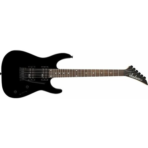 Электрогитара Jackson JS12 Dinky, черная электрогитара jackson guitars usa select dinky dk1