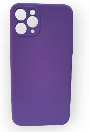 Защитный чехол для Apple iPhone 11 Pro Silicone Case без логотипа фиолетовый