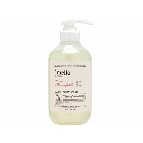 Парфюмированный гель для душа Jmella in france Femme Fatale Body Wash парфюмированный гель для душа jmella in france sparkling rosé body wash 500 мл