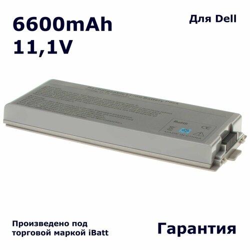 Аккумулятор iBatt 6600mAh, для 310-5351 C5340 G5226 312-0279 D5540 Y4367 C5331 F5608 iB-A1183 аккумуляторная батарея ibatt ib a706h 2600 mah для ноутбука dell