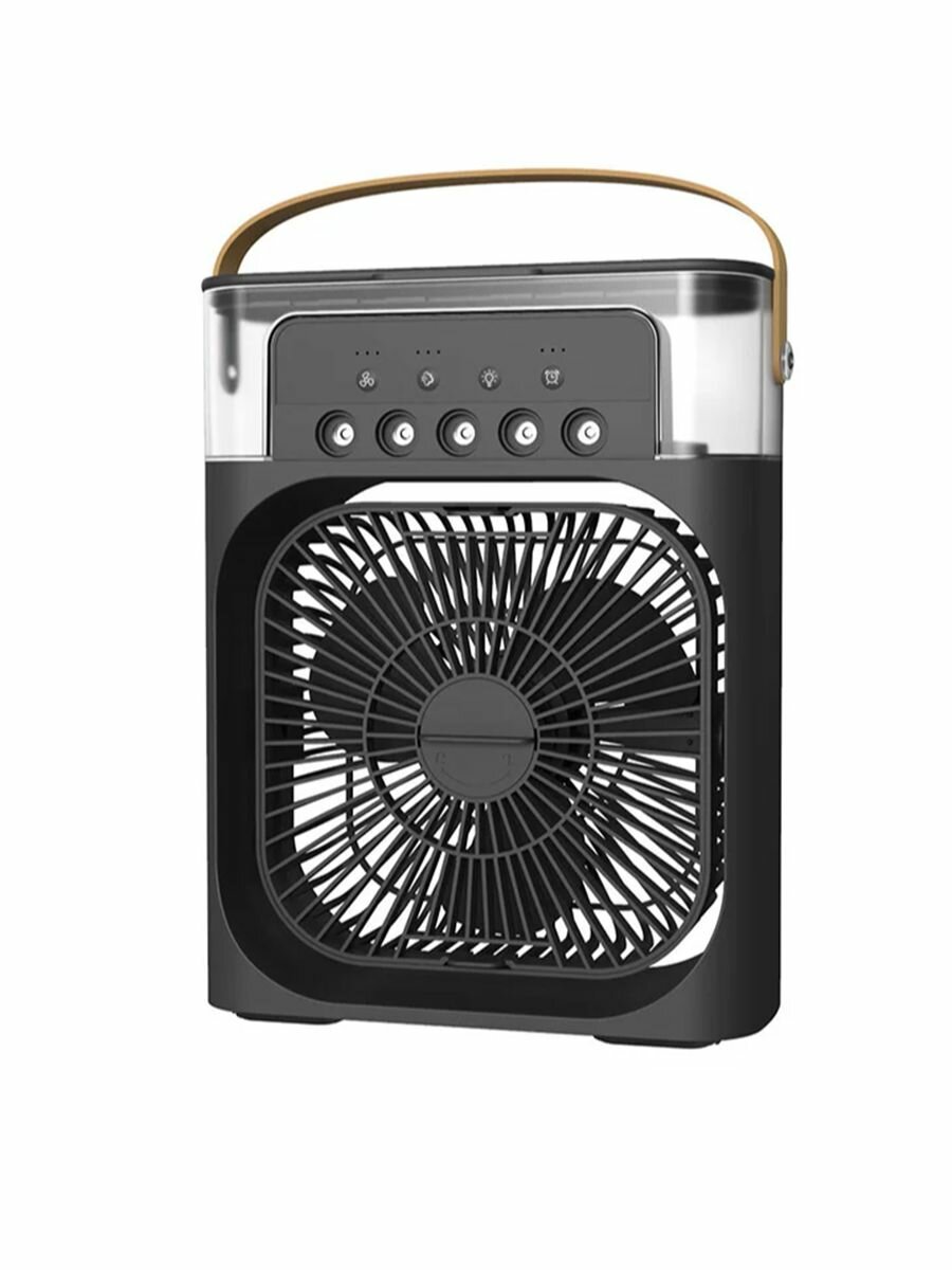 Настольный вентилятор, увлажнитель, кондиционер Mini-Cooling-Fan, черный