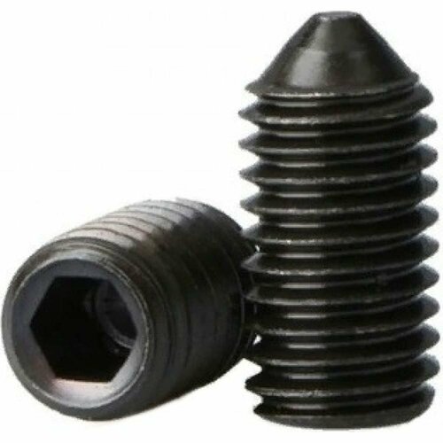 Оксидированный установочный винт ЦКИ М5x8, DIN 914, 1000 шт.