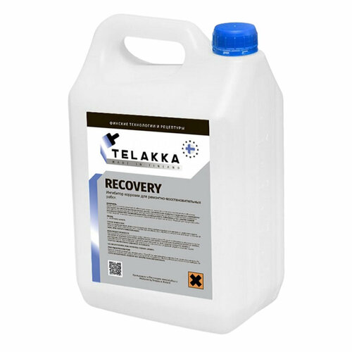Ингибитор коррозии для автомобиля, труб, для арматуры, металлов TELAKKA RECOVERY 10л