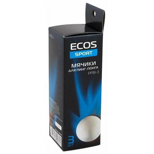 Набор мячиков для игры в пинг-понг 3штуп ECOS 323109 339₽
