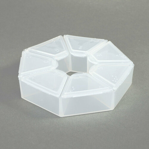 Контейнер для мелочей арт К-36 91х91х21 см цв в ассортименте 162₽