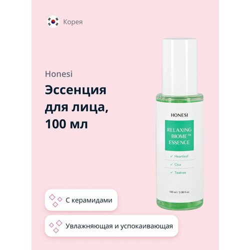 Эссенция для лица и тела HONESI с экстрактами хауттюйнии, центеллы азиатской, чайного дерева и керамидами /(увлажняющая и успокаивающая) 100 мл