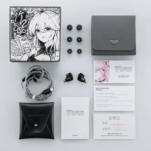 Moondrop CHU II динамические наушники-вкладыши CHU II TYPE C 2804₽