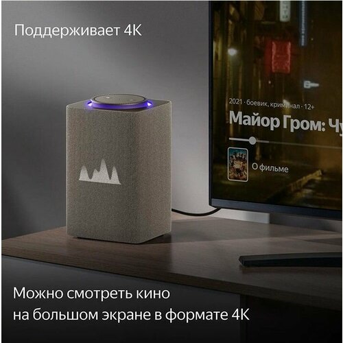 Умная колонка Яндекс Станция Макс с Алисой с Zigbe 38600₽