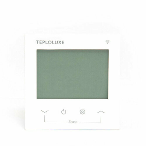 фото Терморегулятор электронный теплолюкс pontus wi-fi белый, теплолюкс 100037088400 (1 шт.)