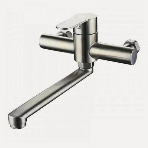 Изображение товара Смеситель для мойки из нержавеющей стали FASHUN A54601, средний излив