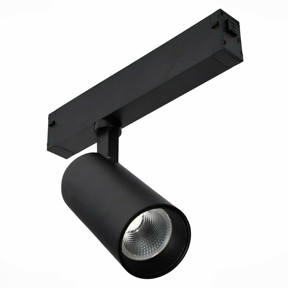 ST LUCE ST660.446.20 Св-к трек. Черный LED 1*20W 4000K 1 065Lm Ra>90 36° IP20 D60xH140 220V SKYLINE 220