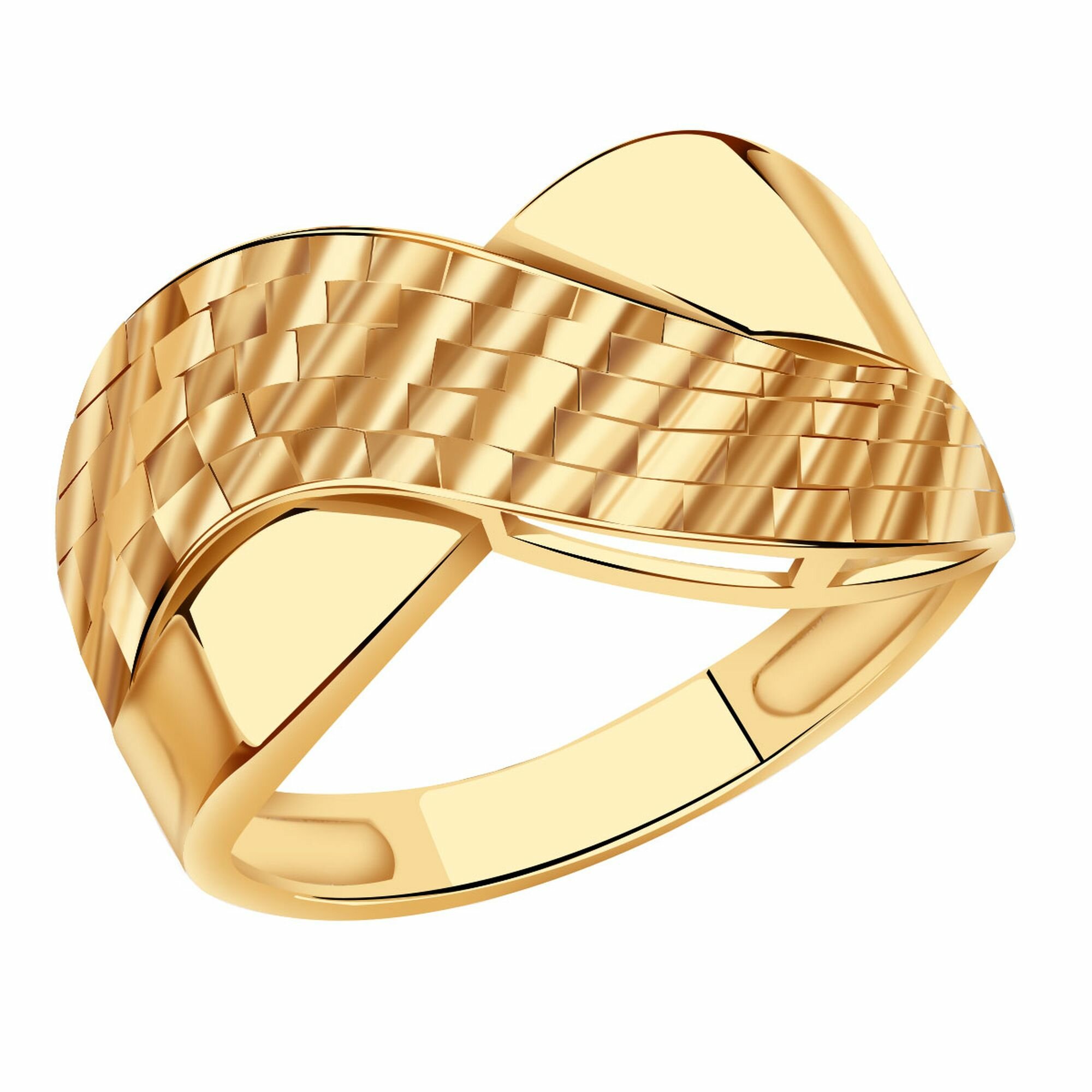 Кольцо Diamant online, красное золото, 585 проба
