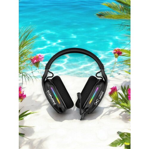 ONIKUMA - X12 black Проводные игровые наушники с подсветкой 1890₽