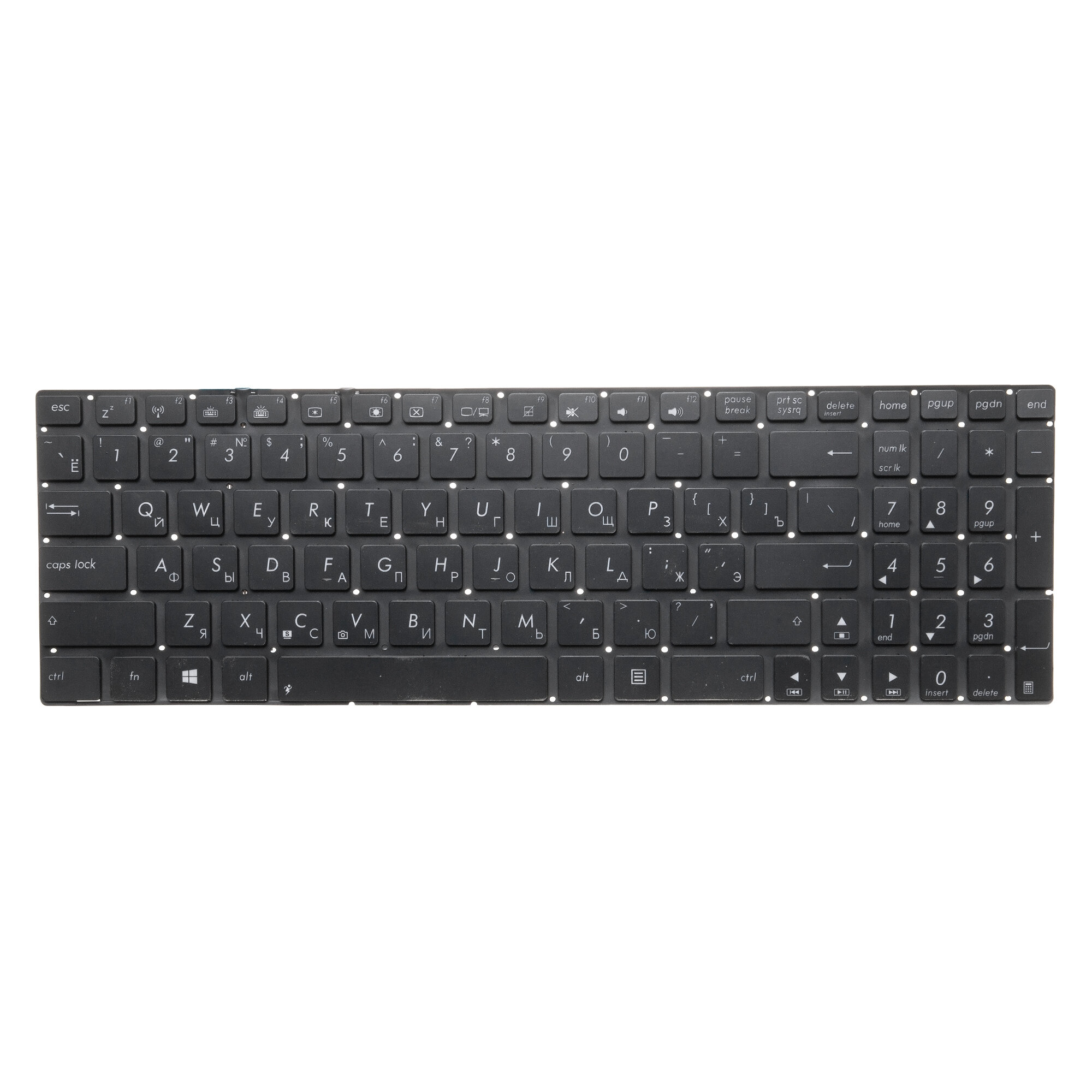 Клавиатура для Asus N56DP / N56DY / N56JK / N56JN / N56JR / N56VB / N56VJ / N56VM / N56VV / N56VZ / N76VB / N76VJ / N76VM / N76VZ с подсветкой