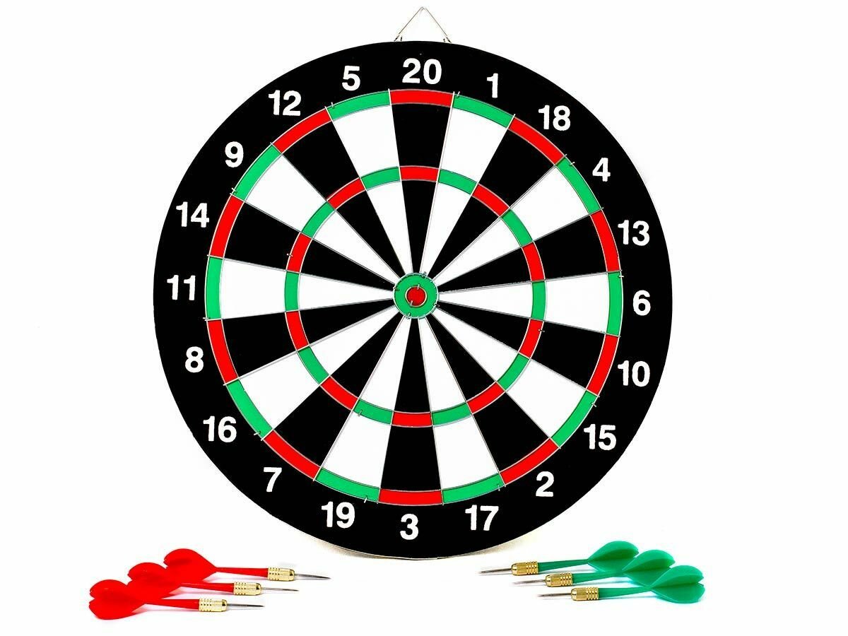 Набор дартса Stinger уровень начальный 38см 6 дротиков 8г