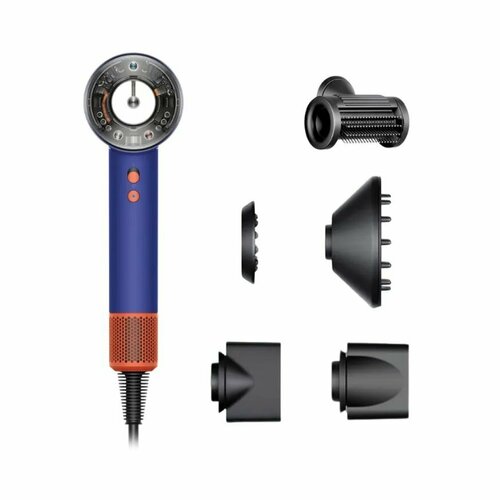 Фен Dyson Supersonic HD16 NURAL Vinca BlueTopaz INCN Переходник в подарок 54200₽