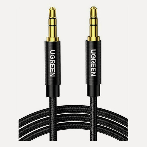 Изображение товара Кабель Ugreen AV112 3.5 Jack (M) - 3.5 Jack (M) 1м (50361) черный