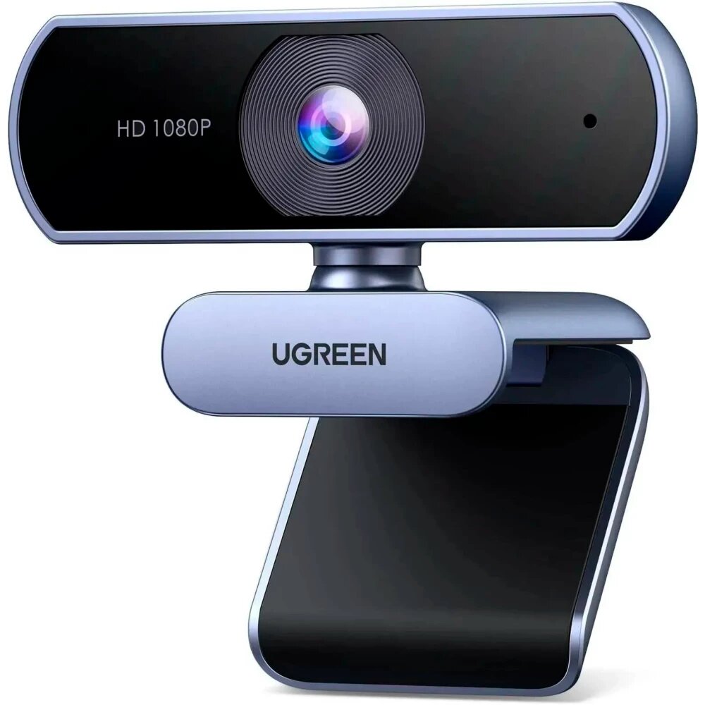 Веб-камера UGREEN CM717 (25442) 2K Full HD 1080P Webcam. Цвет: серый