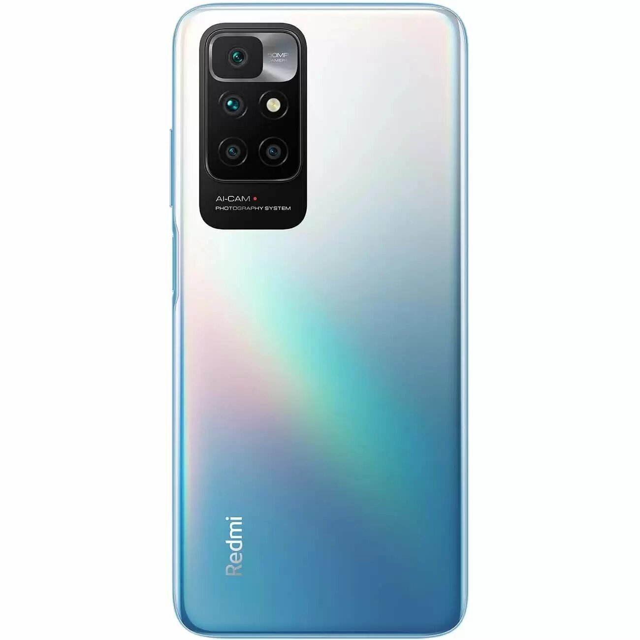 Смартфон Xiaomi Redmi 10, 4 ГБ ОЗУ, 128 ГБ ПЗУ, NFC, экран 6.5", голубой — фото 1