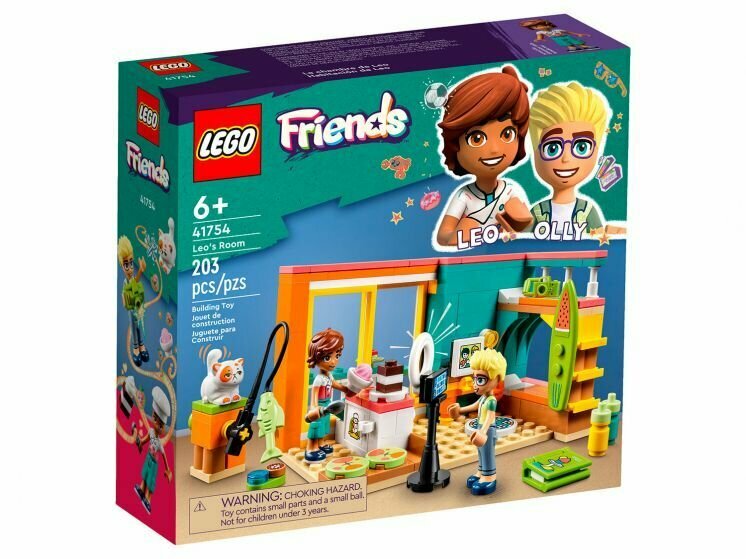 LEGO FRIENDS Комната Лео 41754