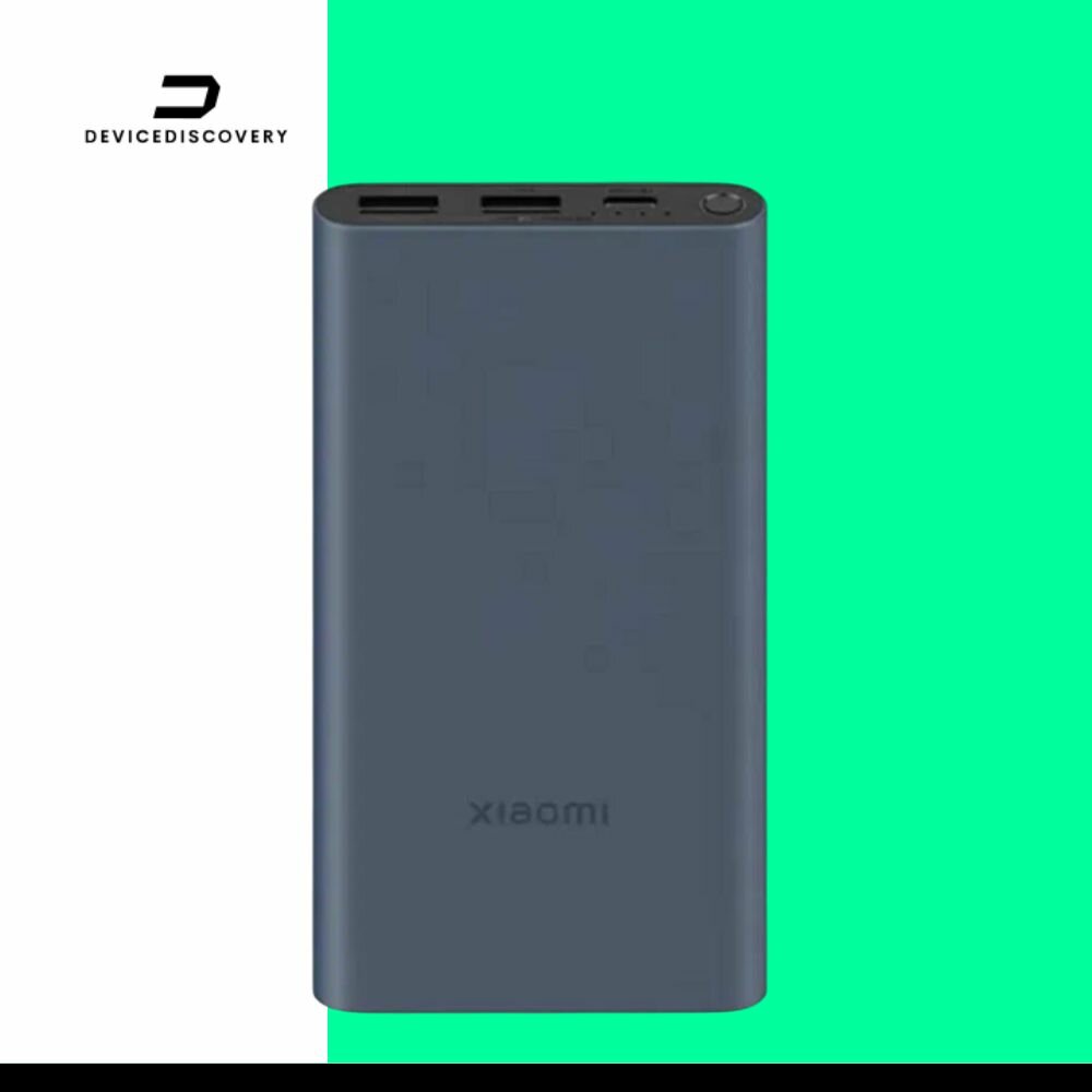 Внешний аккумулятор Xiaomi Power Bank 3 10000 мАч 225 Вт PB100DZM 2 USB Type-C QC3.0 PD черный