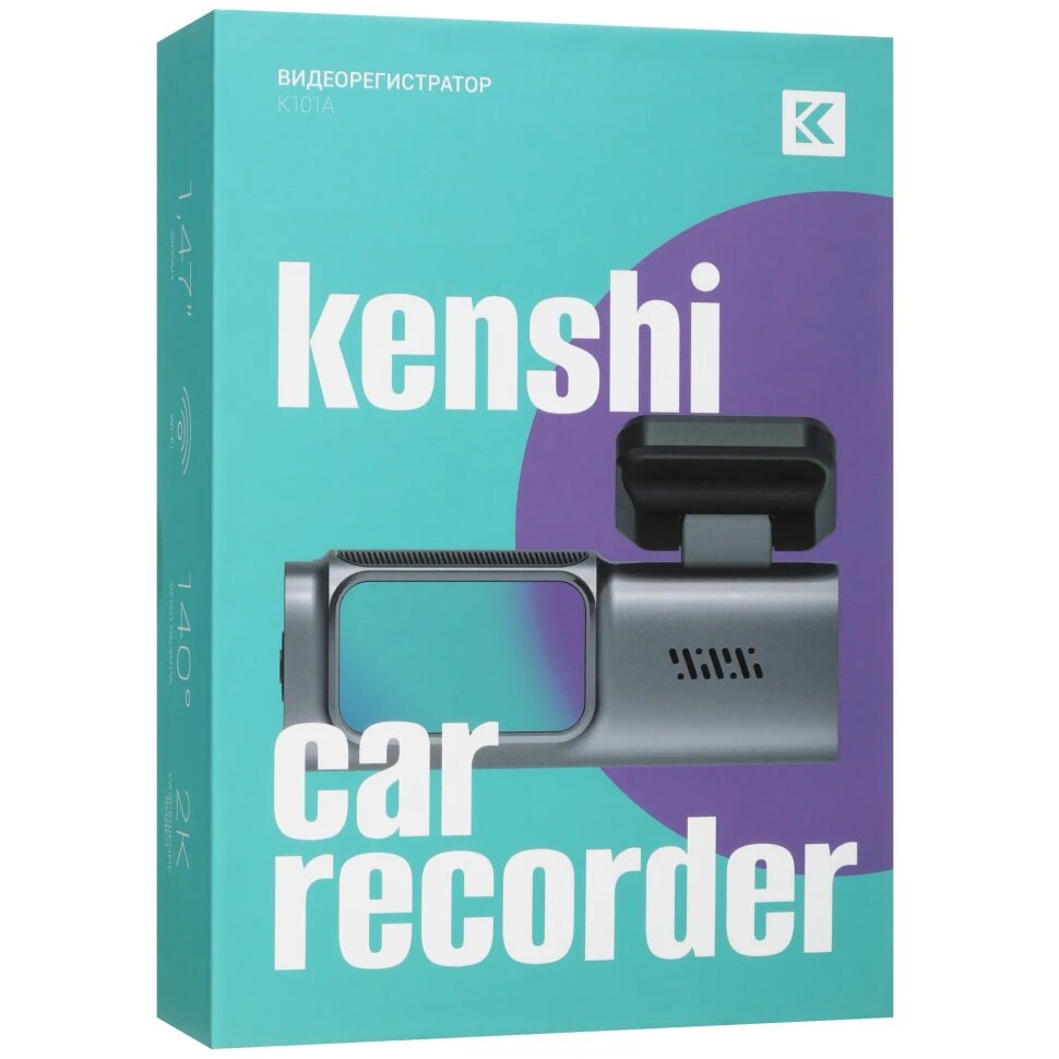 Видеорегистратор Kenshi K101A, Galaxy Core GC4653, Wi-Fi, G-сенсор, датчик движения