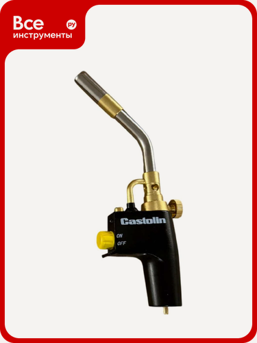 Изображение товара Горелка CASTOLIN CT-26 (MAPP) 72200001, металл, с баллонами мапп с резьбовым