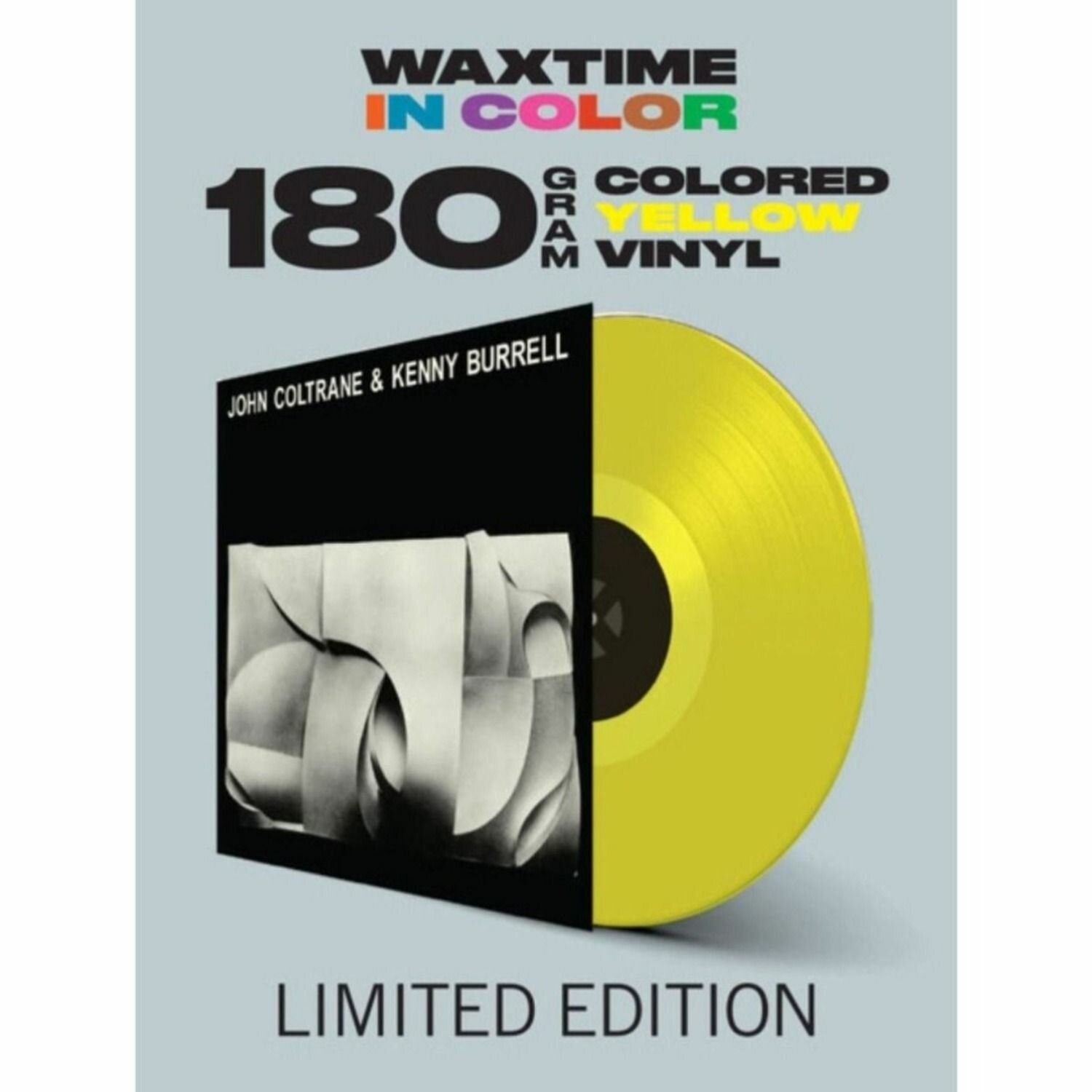 Виниловая Пластинка John Coltrane & Kenny Burrell, Yellow Vinyl, LP