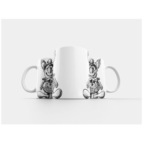 фото Кружка "клоун, счастливый, веселая" 320 мл lotsprints