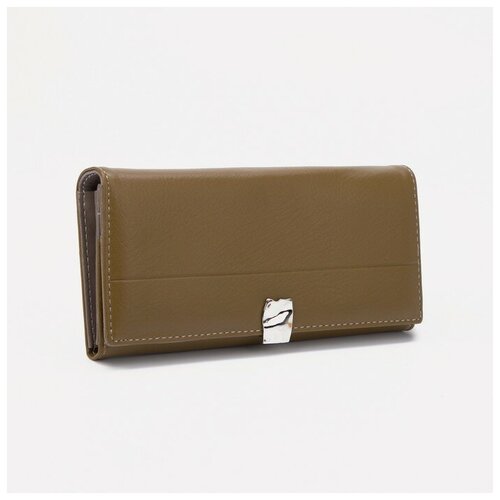 фото Кошелёк на магнитах, цвет зелёный нет бренда