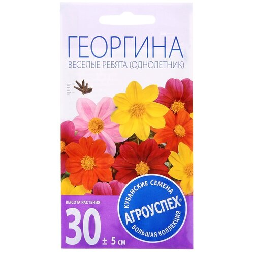 Семена цветов Георгина Веселые ребята, О, 0,2г