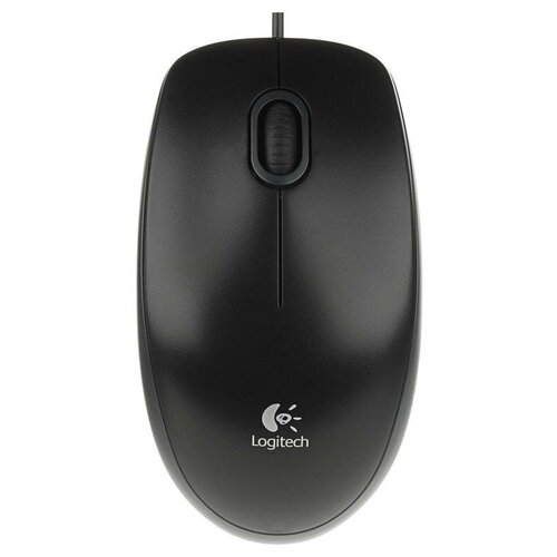 Мышь компьютерная Logitech B100 черная 1 шт 112900₽